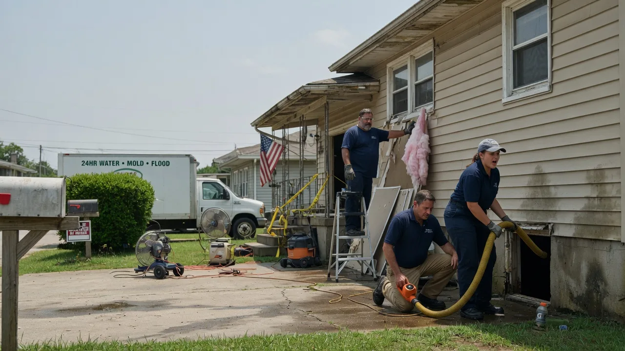 Water Damage Repair in Benton, IL near me